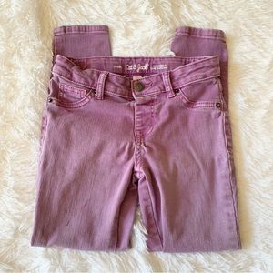 🧁 3 for $25 Cat & Jack Purplish pink Jegging, super stretch size 8